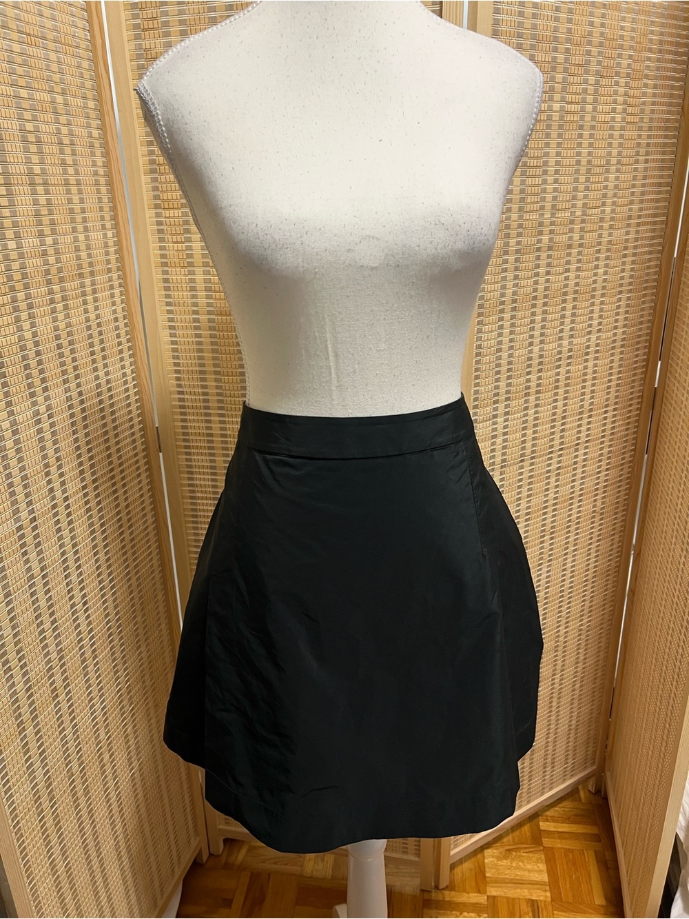 COS Black A-Line Circle Skirt